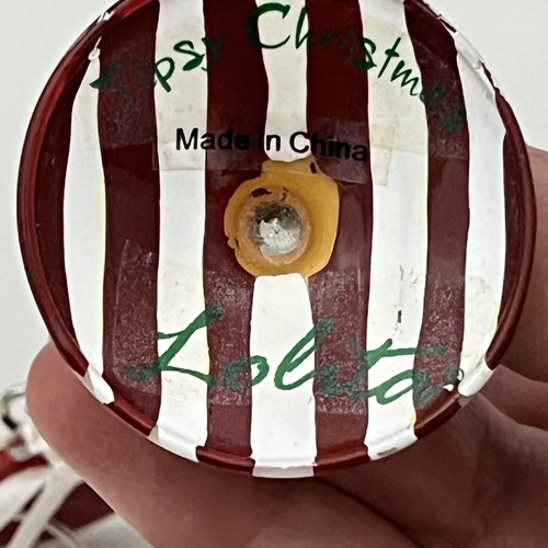 Lolita Mini-Tini Martini Glas Weihnachtsschmuck Tipsy Weihnachten Strassbox - Bild 11 von 19