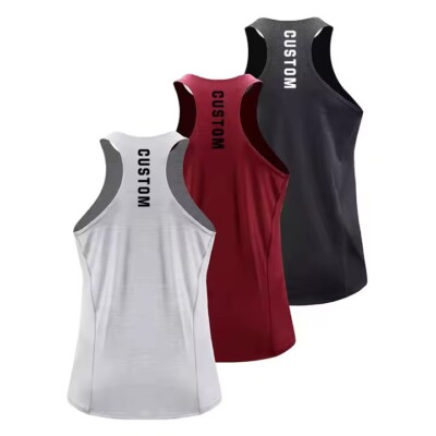 Custom Sublimation Racerback Vest Custom Unisex Marathon Singlet - Main Image