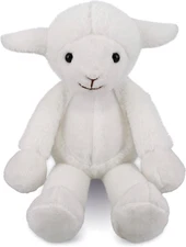 Dollibu Plush Lamb Stuffed Animal - Soft Huggable Long Leg Lamb, Adorable Playti