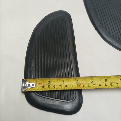 Aftermarket Fuel Tank Knee Rubbers For Yamaha 125 YAS1 AS1 AS1C (Pair) – Left & Right 4 thumbnail image