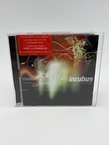 CD audio - INCUBUS - make yourself - limited tour edition bonus cd