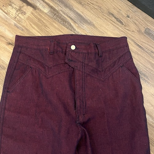 Women’s Vintage 90s Jewells Classic High Waisted Western Jeans Sz 17 Purple - Picture 3 of 6