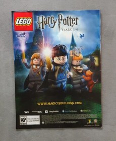 Lego Harry Potter Hogwarts Castle Set 4842 Instruction Books Only