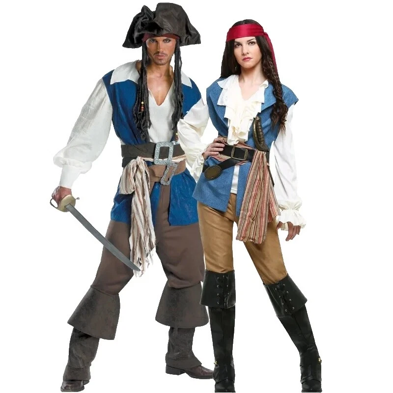 Traje completo de Pirata Disfraces Unisex