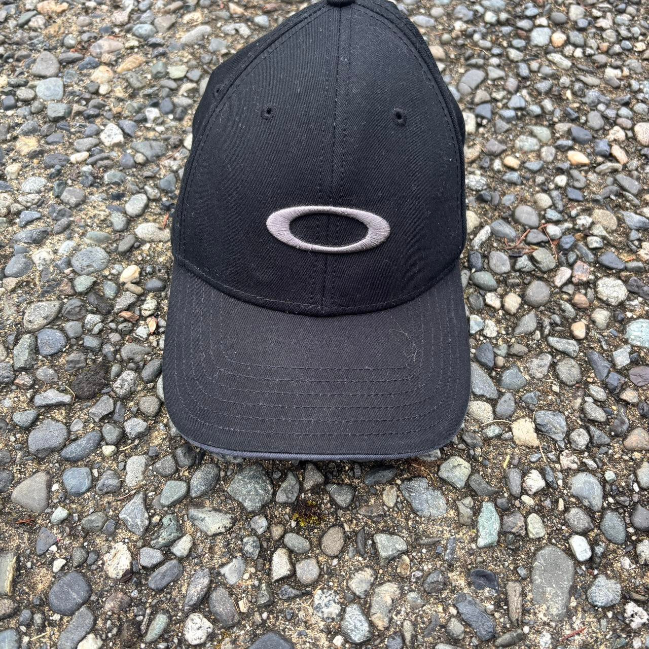 ARC'TERYX Cappello snapback vintage Oakley Software Y2K anni 90 OSFA Spellout GORPCORE nero