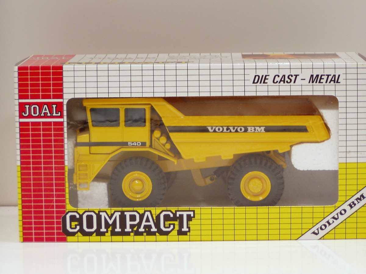 Volvo BM 540 Dump Truck - 1/50 - Joal #228 - MIB | eBay
