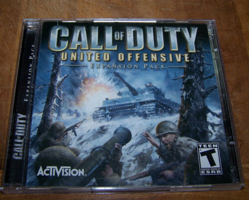 Activision - Pack d'extension CALL OF DUTY UNITED OFFENSIVE - 2 disques - Classé T  - Photo 1/2