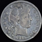 1894-O BARBER QUARTER ✪ VG VERY GOOD DETAILS ✪ 25C SILVER COIN 48K ◢TRUSTED◣