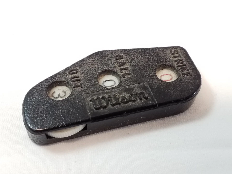 Wilson Árbitro Indicador Pelota-Strike-Out Contador De Colección Artículos Deportivos Béisbol Foto 3 de 4