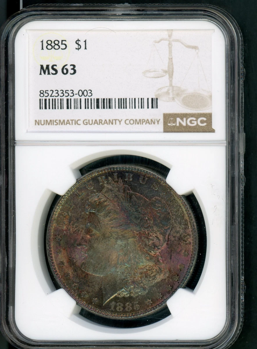 MS 63 Graded 1921 Year Morgan US Dollars (1878-1921) for sale | eBay
