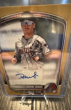 2025 Bowman - Paper Prospect Retail Autographs Druw Jones #BPA-DJ Gold /50 (AU,