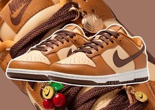Nike Dunk Low Desert Ochre Cherry Charm HQ7487-700 Womens New