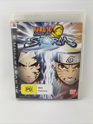 Naruto : Ultimate Ninja Storm - Sony PlayStation 3 - PS3 Game - Manual -PAL