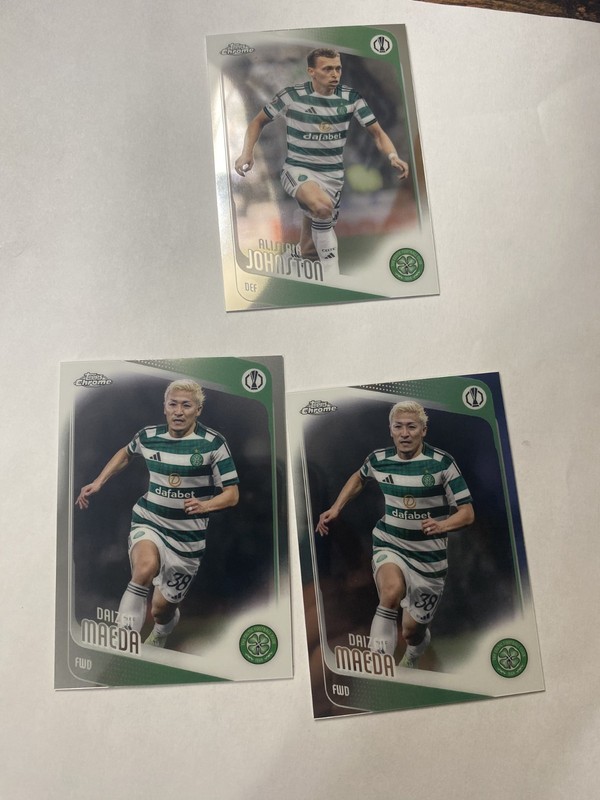 Celtic F.C. 3 Card Lot