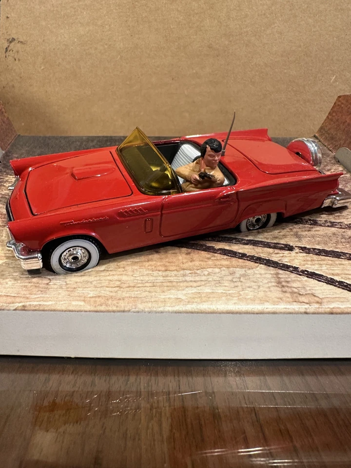 CORGI 348 VEGAS FORD THUNDERBIRD VTG Car Red W/ Original Box - Image 2 of 4
