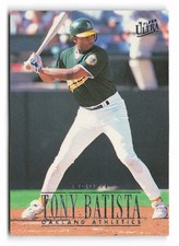 1996 Ultra Tony Batista #396 Rookie Oakland Athletics