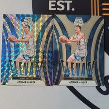 2024-25 Panini Mosaic Elevate Tristan Da Silva Lot Of 2 (Base + Mosaic Prizm)