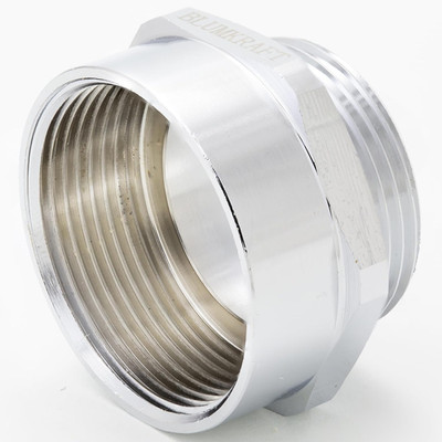 Raccordo adattatore inox da 1/2 GAS-F a 1/4 NPT-M