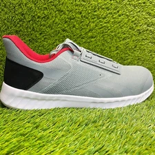 Reebok SubLite Legend Mens Size 11.5 Gray Black Composite Toe Safety Work Shoes