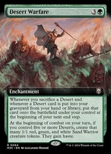 Desert Warfare Extended Art Regular - Modern Horizons 3 Commander MTG-NM