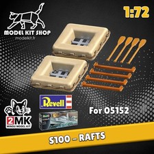 1:72 - Schnellboot S-100 : Radeaux pour Revell 05162 - modelkit.fr