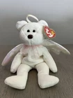 Ty Beanie Babies Halo the Angel Bear Vintage, Retired