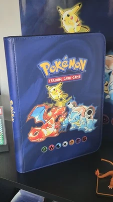 Poke Zip Mappe Ordner Base Set Leder 360 Plätze 20 Seiten Leder 🔵🔴✨️ - Bild 1 von 4