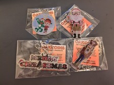 Geocaching Trackable - Unactivated Trackable-Cache Buddies-Christmas-Series of 4