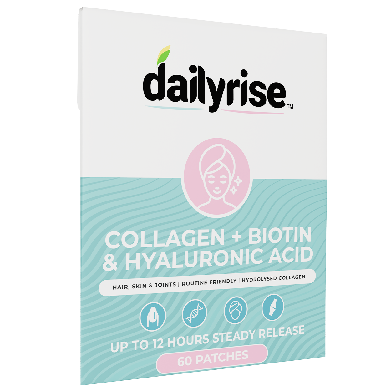 Collagen + Biotin & Hyaluronic Acid – 60 Fabric Patches | Dailyrise