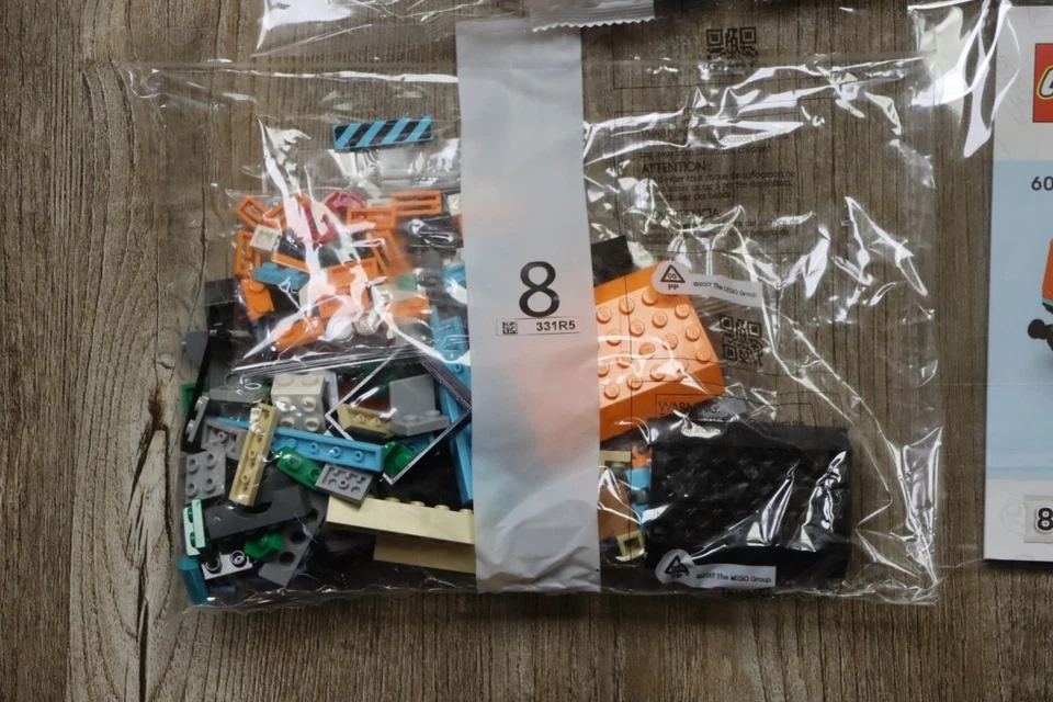 LEGO® City 60470 Arctic Explorer Train Locomotive Only Snowplow Diesel Train NEW - Image 4 of 4