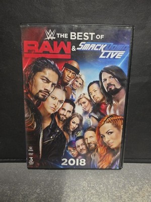 WWE: Best of RAW and SmackDown 2018 (3 Discs) DVD Wrestling Rhonda