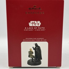 HALLMARK KEEPSAKE ORNAMENT STAR WARS A Lack Of Faith From A New Hope NIB 2020