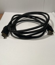 HDMI High Speed 30V Connection Cable Black with Gold Connections, 6 Feet Long.