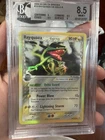 Pokémon EX Delta Species Rayquaza 13/113 Reverse Holo Rare Beckett 8.5