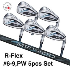 Dunlop XXIO 14 Iron Set 6-9,pw 5pcs R-Flex MP1400 Graphite Shaft Japan Model