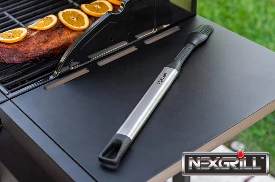 NEXGRILL Juego de Herramientas Grill Chef con Asas de Acero Inoxidable (8 Piezas) - TOTALMENTE NUEVO Foto 4 de 4