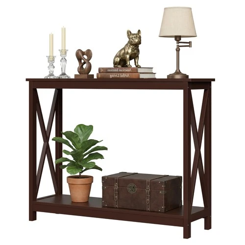 Console Entryway Sofa Table Rectangular Display Table for Living Room Hallway