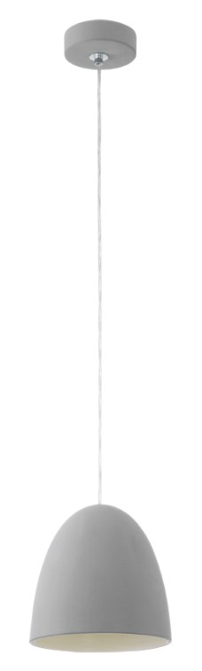 PRATELLA GREY HANGING SOCKET 1X E27/ 60W IP20 CERAMIC 92521