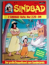 SINDBAD DOPPELBAND NR. 9 MIT COMIC HEFTEN NR. 24 + 25/ BASTEI