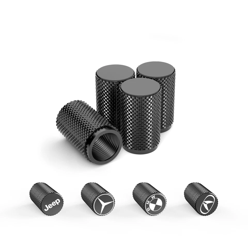 Tapas de válvula de aire de neumáticos de acero inoxidable mecanizadas CNC de precisión personalizadas STEEL HAWK Foto 2 de 4