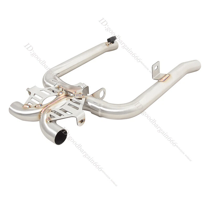 Средняя соединительная труба выхлопных наконечников для Triumph Speed Twin 900 Street Twin 900 2021-2024 - Изображение 3 из 4