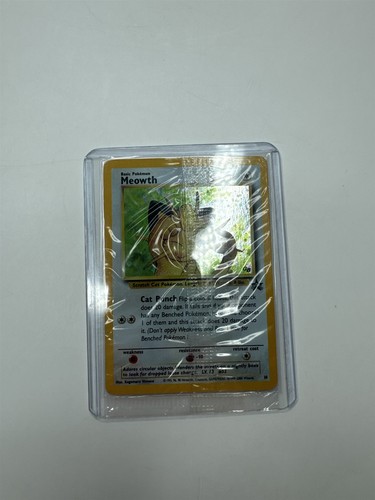 Tarjeta Pokémon Meowth #10 TODAVÍA SELLADA Promo Súper Rara - Imagen 4 de 4