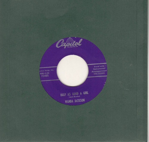 Capitol record Wanda Jackson I Gotta Know mint minus - Picture 2 of 2