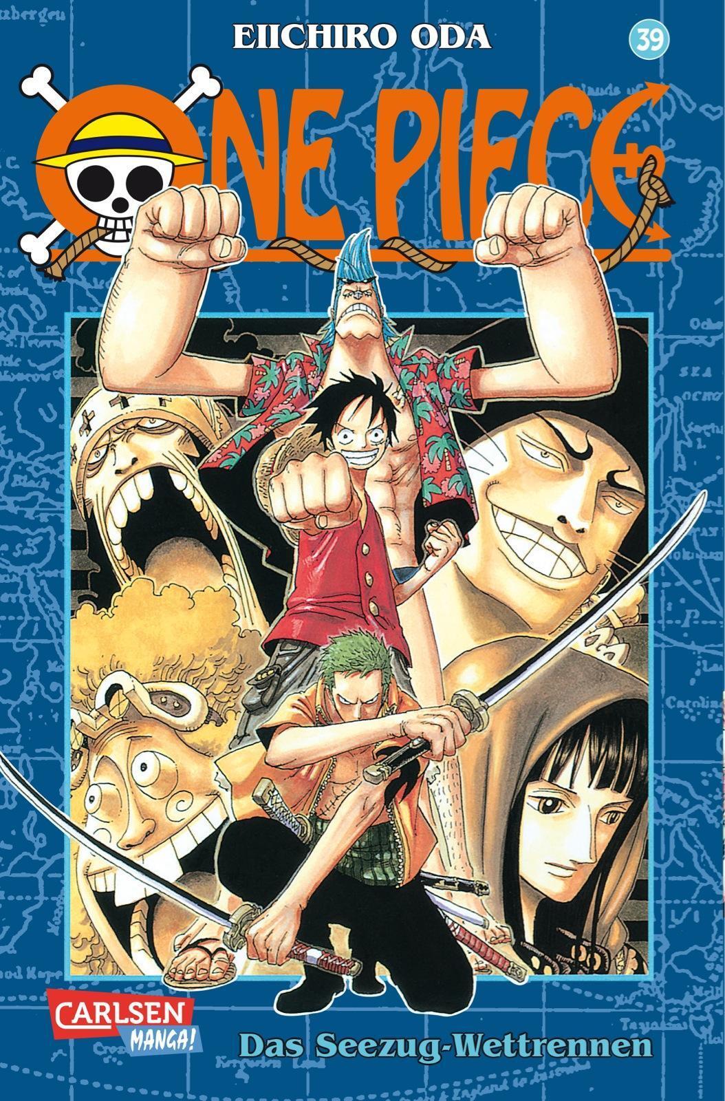 Thumbnail - One Piece 39. Das Seezug-wettrennen Eiichiro Oda