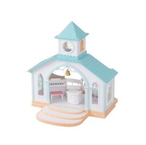 Sylvanian Families Forest Wedding Chapel Fan Club Pastel Bule Calico Critters JP