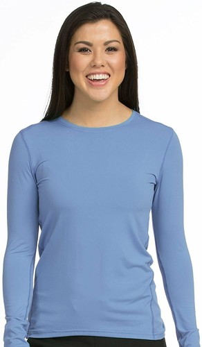 Med Couture Women's Performance Long Sleeve Under scrub T-Shirt - Picture 25 of 30
