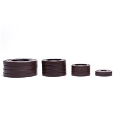 FKM Rotary Shaft Seal TC Oil Seals Double Lip Spring ID 5-10 mm Dust Proof