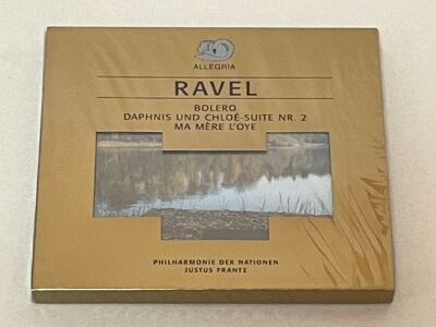 Ravel Daphnis and Chloe  Bolero Ma Mere L'oye/Allegria/Justus Frantz(New CD) S20
