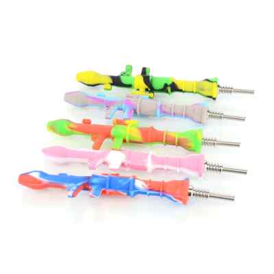5'' Portable Multi-Purpose Collector Tool for Oils Titanium Silicone RPG