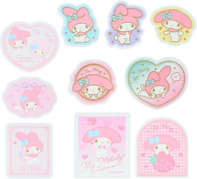まぃめろ New 2024 Sanrio 432865 My Melody Sticker Set From Japan | eBay